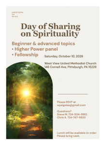 2026-save-the-date-flyer-day-of-sharing-on-spirituality - sex and love addicts anonymous (s. L. A. A. )